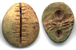 bone cowry imitation