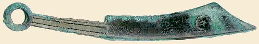 pointed knife